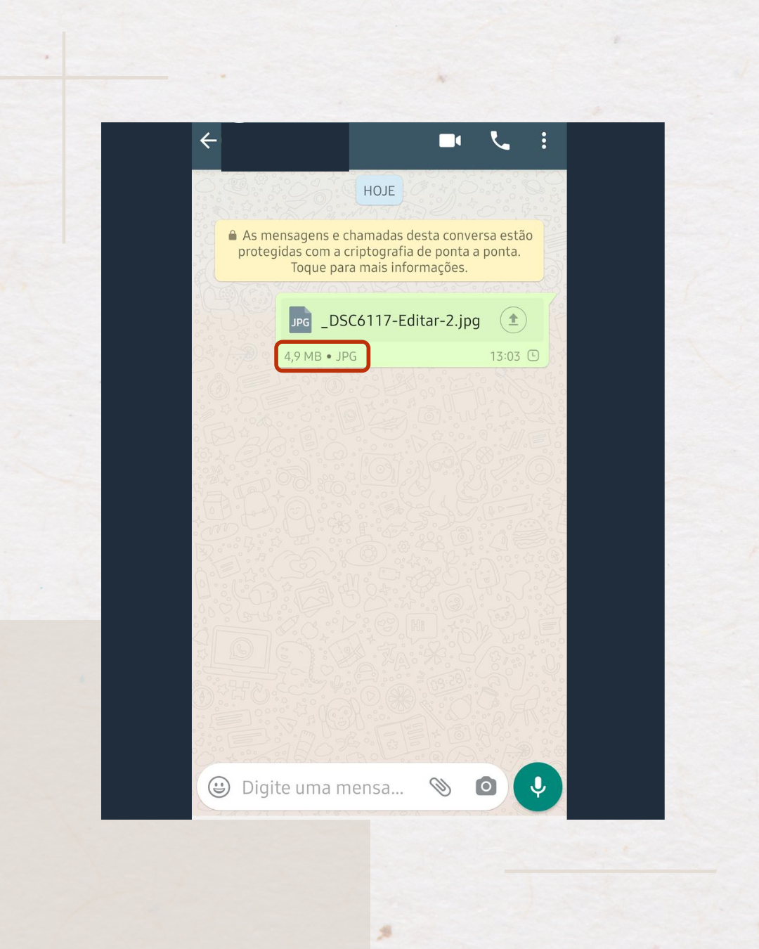 Foto Como enviar fotos em alta qualidade pelo WhatsApp? Foto Como enviar fotos em alta qualidade pelo WhatsApp? - Imagem 6