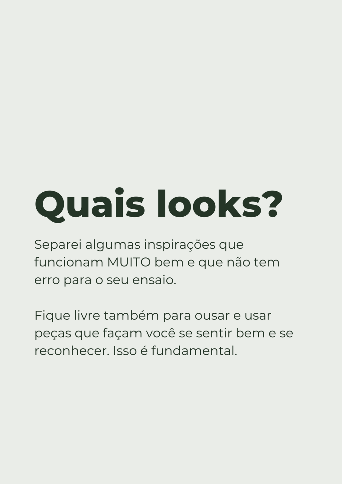 Foto Dicas de looks para o ensaio - Imagem 8